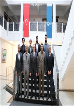 The Opening of the Exhibition of University Artists in Trabzon, Turkey